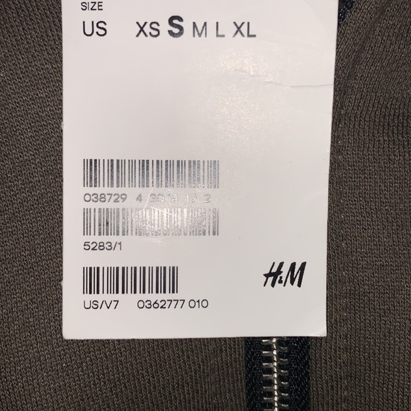 NWT H&M Army Green Bomber Jacket - Picture 8 of 12